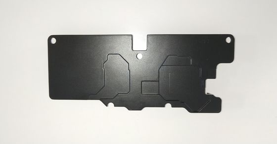Telekommunikations-Teil-Aluminiumlegierungs-Druckguß der Präzisions-ADC12, der Elektrophorese sandstrahlt