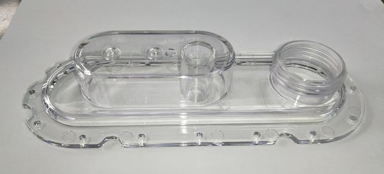 Kundenspezifische transparente Plastikteile des biegsamen Trägermaterials des Spritzen-PE/PP