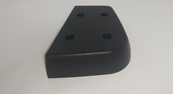 Schwarzes Öl anodisierte Al6061 Al6063 Bearbeitungsteile Druckguss-Teile CNC