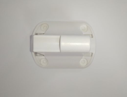 Elfenbein-weiße Plastikrouter-Kasten-Klammer PC-ABS Soem-ODM QMP