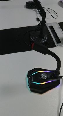 Computer-Tischplattenlaptop USB verdrahtete Mikrofon-Spiel-Live Voice Changer Voice Chat-Mikrofon
