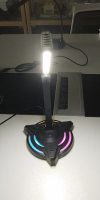 USB-Desktop Meeting Karaoke Esports Mikrofon 2 Tischlampe Anpassung