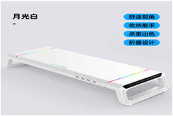 SECC Metallmonitorstand mit USB3.0 Hub / drahtlosem Laden